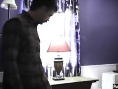 Latina busty teen fucked by a horny stranger in a motel