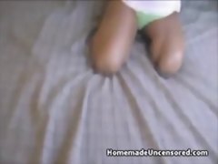 Busty brunette deepthroats hard cock