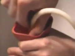 Enema before spanking