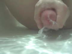 Action cam: cum underwater, strapon and double dildo fuck